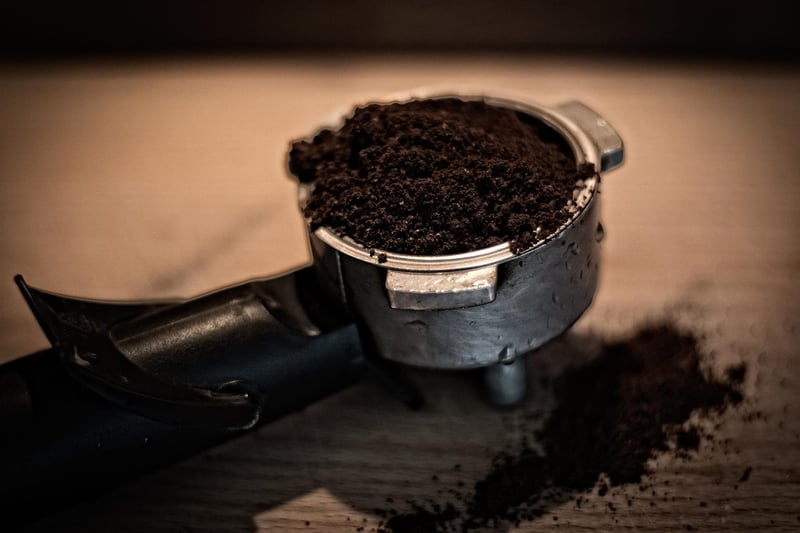 Barista preparing coffee